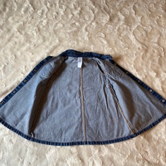 Baby Gap Vintage Blue Denim Dress Size 2 - Picture 9 of 10